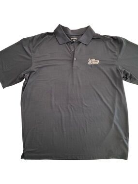 Antigua 52nd GRAMMY Awards Polo Mens XL Navy Blue Event Promo Staff Shirt
